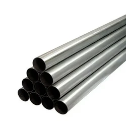 Silver Round Pipe