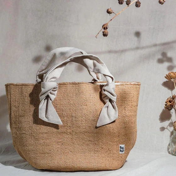 stylish jute bag — durable stylish and functional