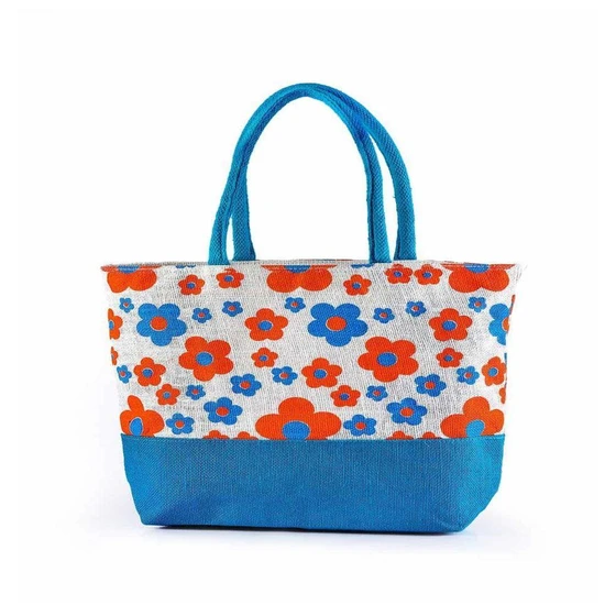 Jute Fashion Bag — Handled style anti bacterial