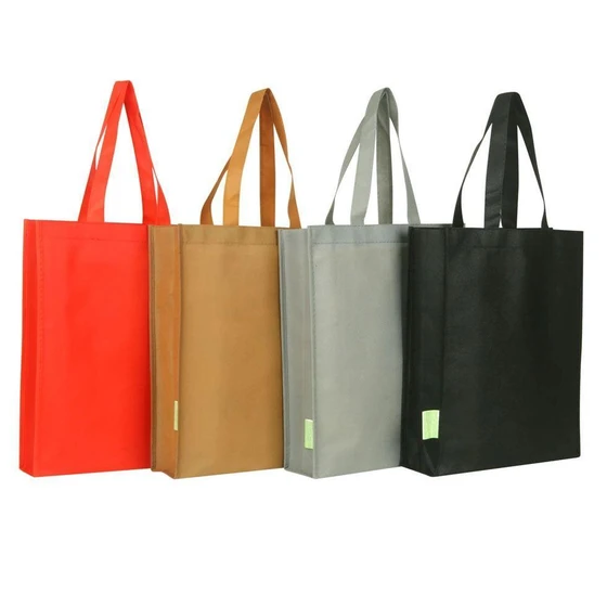 Non Woven Plain Bag — Printed Heat Sealed Handled