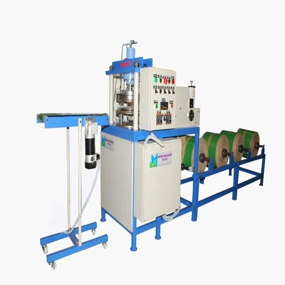 Paper Plate Making Machine — Completely Autonomous