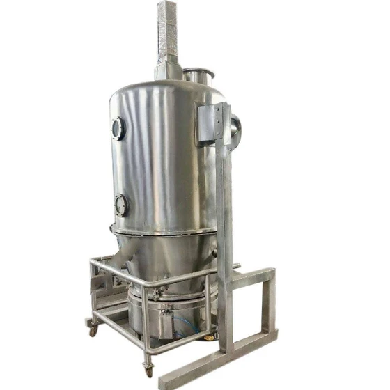 SS Fluidized Bed Dryer — Electricity power Coated work
