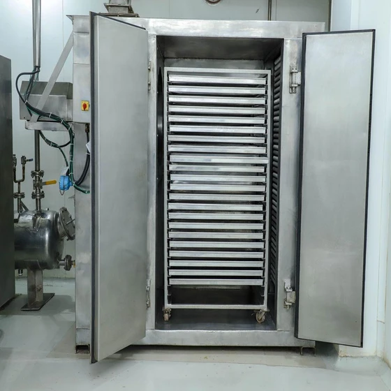 Atmospheric Tray Dryer — Robust construction feature