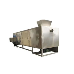 SS Continuous Dryer — Polished surface finish