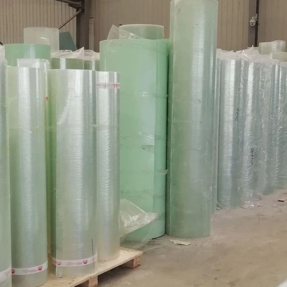 Plain Fiberglass Sheets — 5 mm thickness green