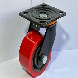 Rubber C.I. Wheels