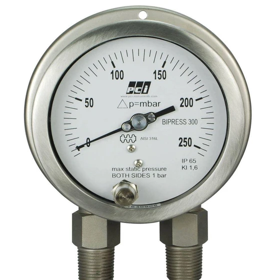 Differential Pressure Gauges — Direct Mounting