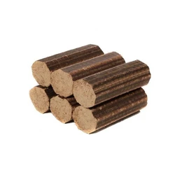 Sawdust Biomass Briquettes — Cylindrical Stick shape