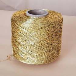 Golden Metallic Yarn