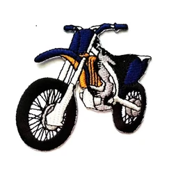 Bike Embroidery Badges