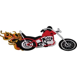 Badges Embroidery Bike