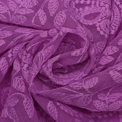 Chikan Embroidered Fabric