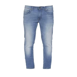 Blue Faded Denim Jeans