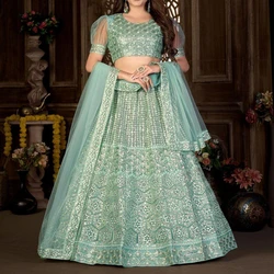 Designer Net Lehenga Choli
