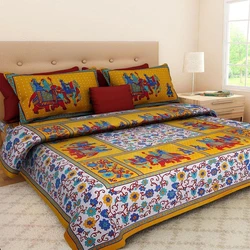 Cotton Printed Bedsheet