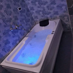 Fiberglass Massage Bathtub