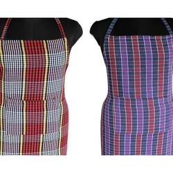 Multicolor Cotton Apron
