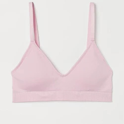 Pink Ladies Seamless Bra