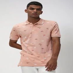 Polo Printed Tshirt — Breathable sustainable