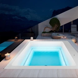 Acrylic Outdoor Bathtub