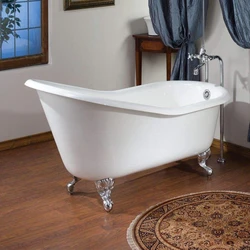 White Cast Bathtub