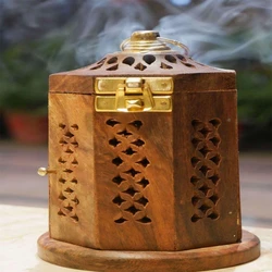 Wooden Dhoop Stand