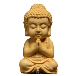 Buddha Candle Wax Statue — Handcrafted Decorating Resin