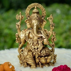 Ganesh Brass Idols