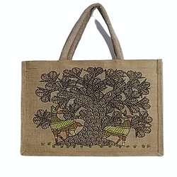 Fancy Printed Jute Bag