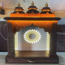 Brown Designer Temple
