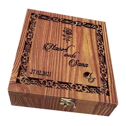Wooden Invitation Box