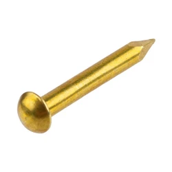 Round Brass Pins