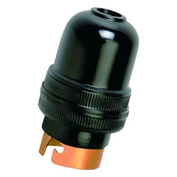 Black Bulb Holder