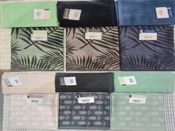Cotton Yarn Dyed Jacquard Weave Kitchen towels with Terry Tea towels combination