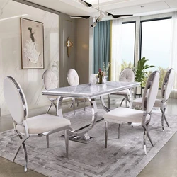 Silver Stainless Chairs