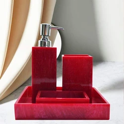 Resin Set Bathroom 