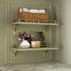 Bathroom Shelf Walls