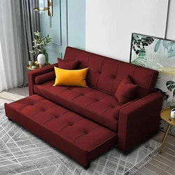 Velvet Sofa Cum Bed