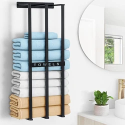 Wall Mounted Towel Rack