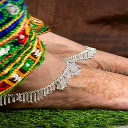 Attractive Silver Payal