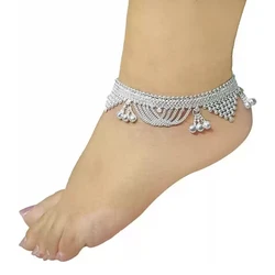 Women Silver Payal