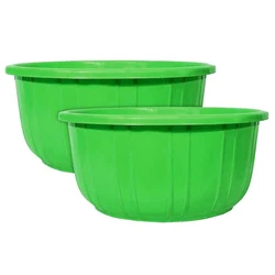 Green Plastic Water Tub