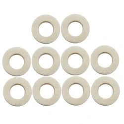 White Felt Washer
