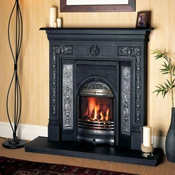 Polished Fire place