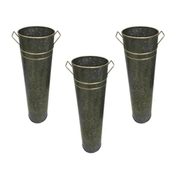 Metal planters