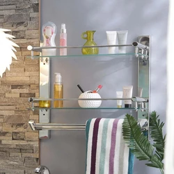 Bath Glass Shelf