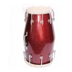 Polished Fiber Dholak