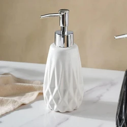 White Soap Bottle