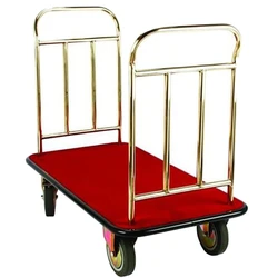 Lobby Hotel Luggage Trolley