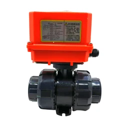 UPVC electric ball valve